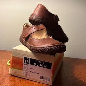 Livie and Luca Briar leather shoes